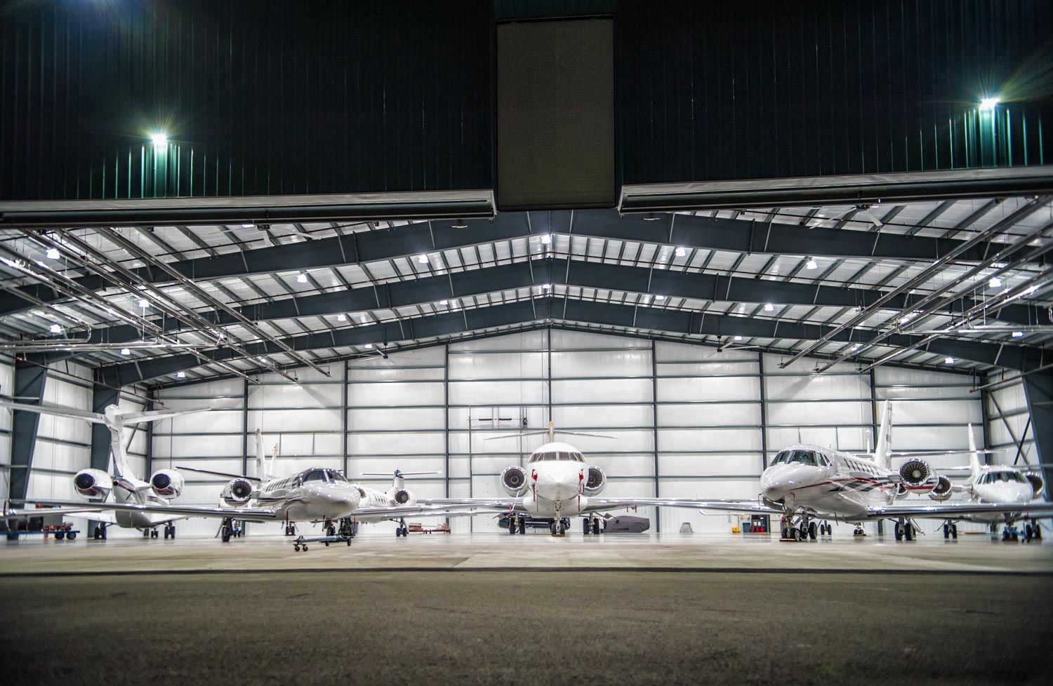 Wide angle view shot of Walnut Capital Building
