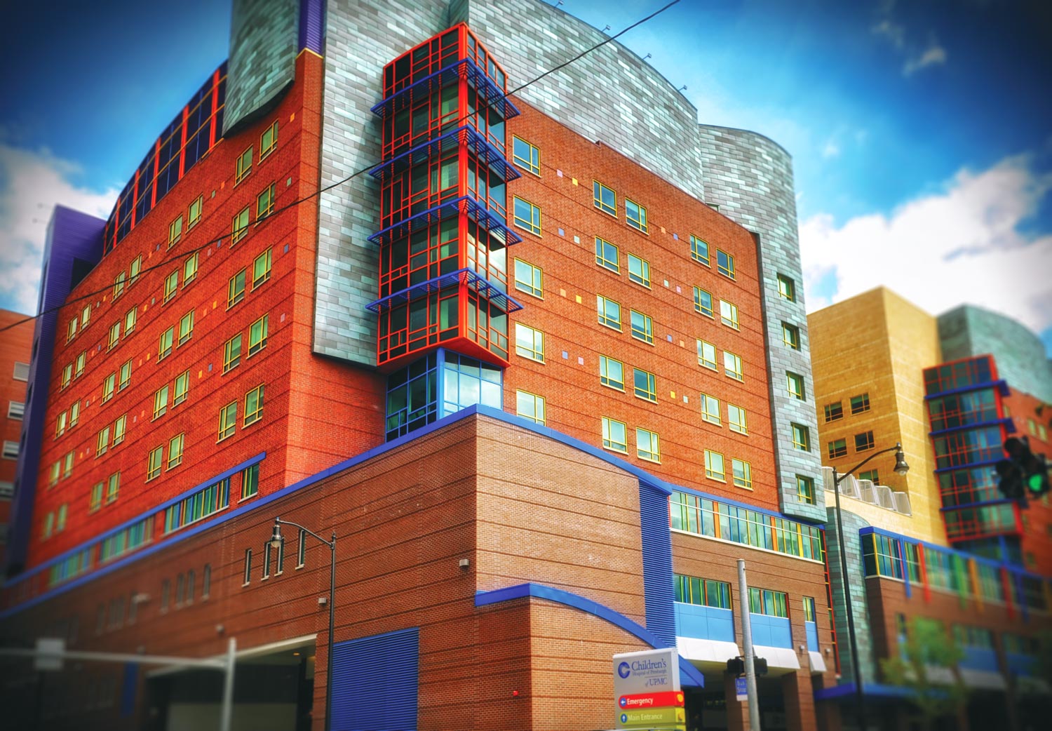 Front view of Children's Hospitals Front view of Children's Hospitals photograph