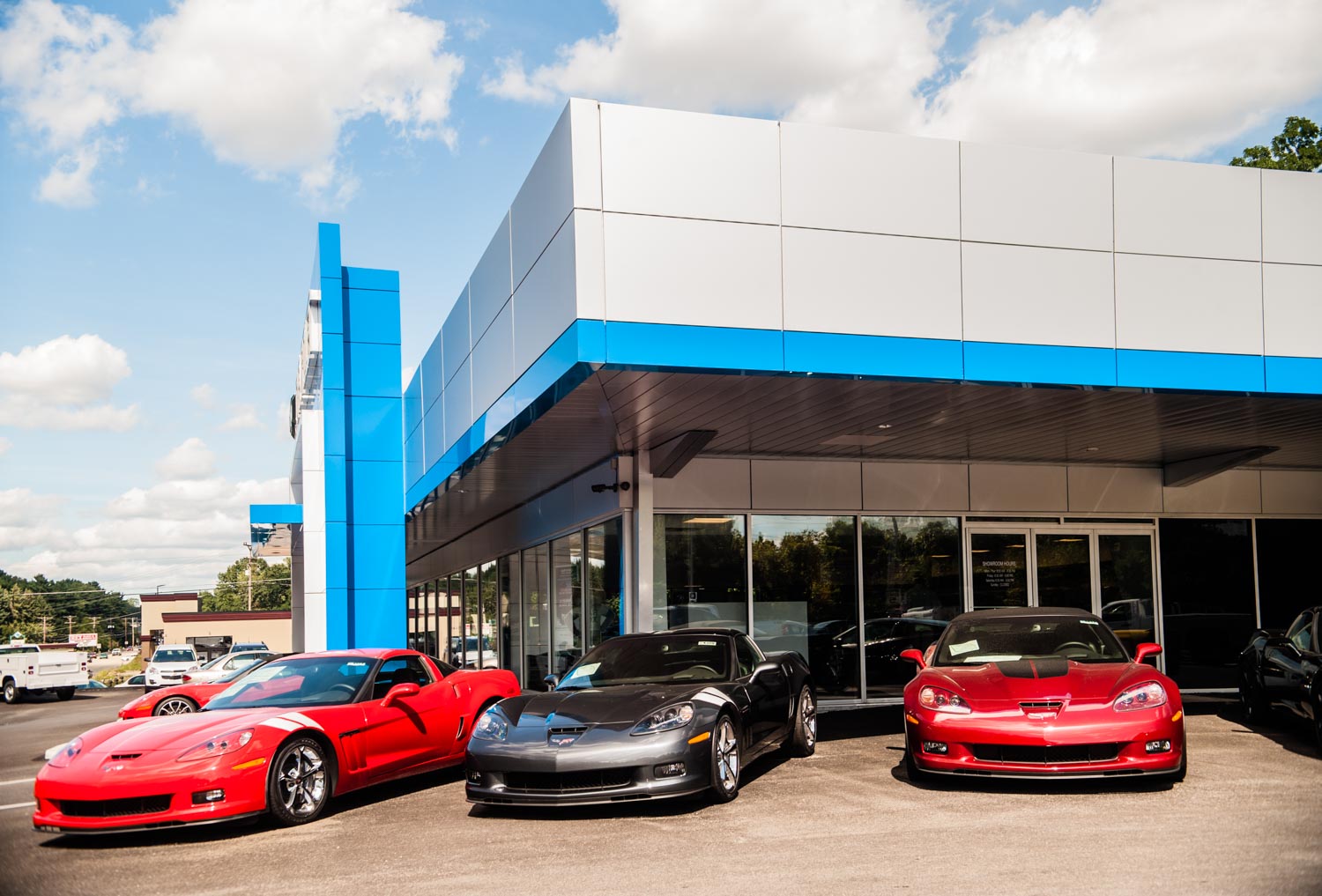 side view of finish metal work Sun Chevrolet photo