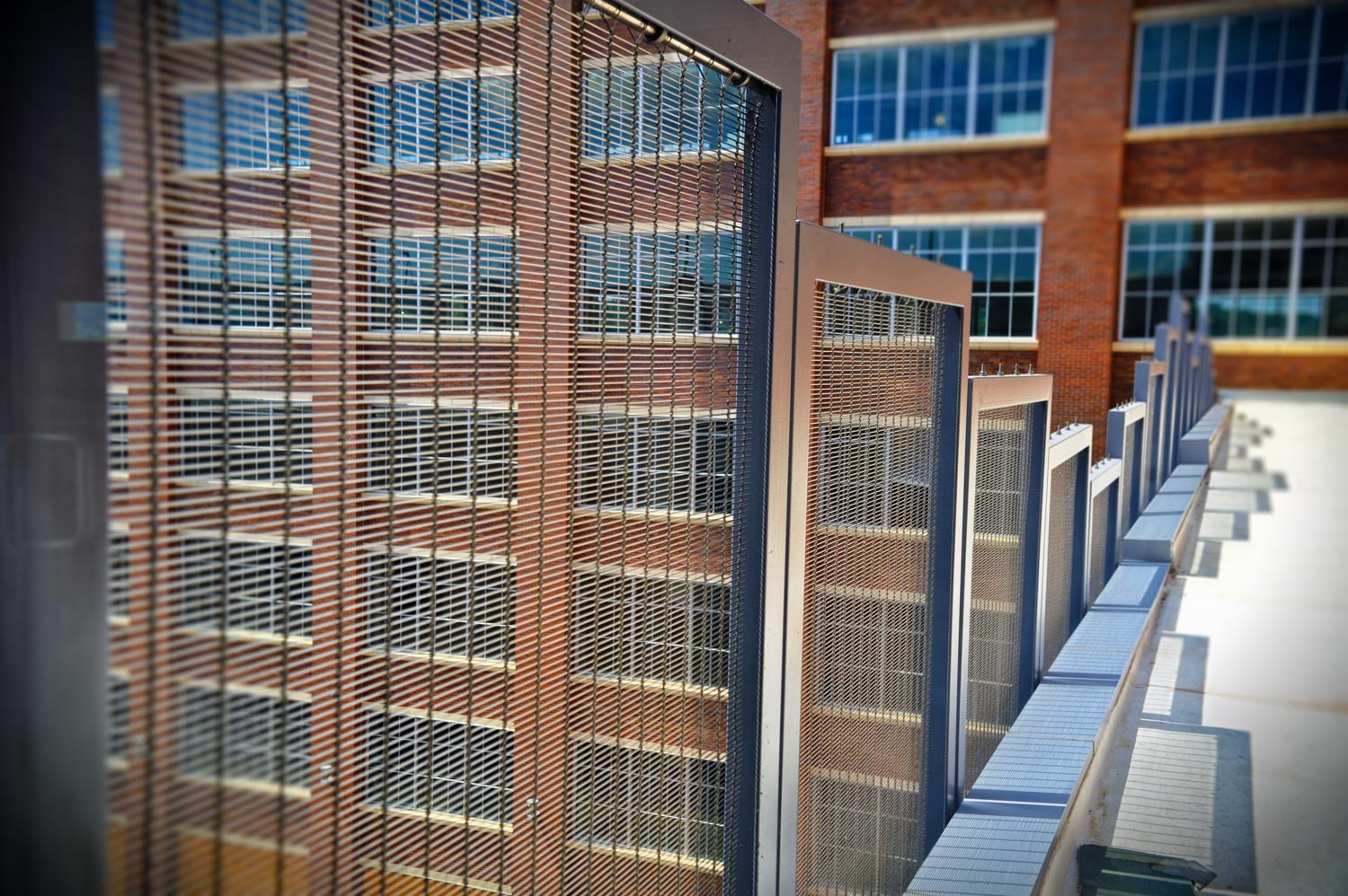 Top photo of walk way of Bakery Square